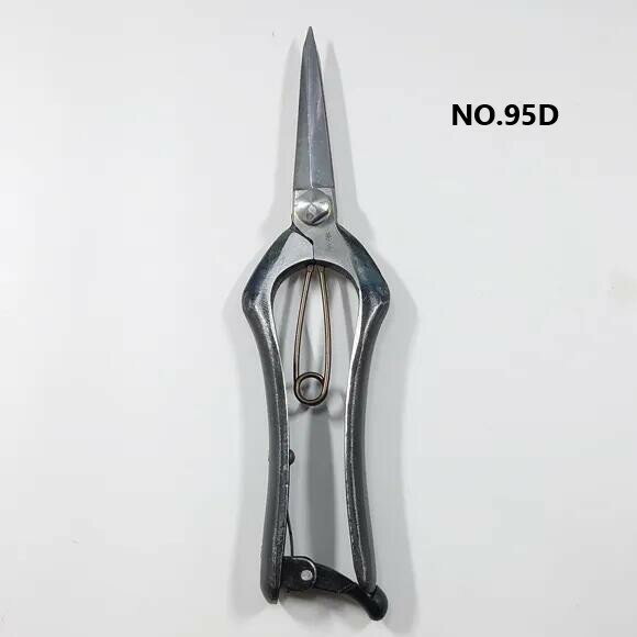 【送料無料】【兼進作】手打ち製　鎬付き両刃小枝摘果　芽切鋏　金止式　180mm／200mm／230mm◆盆栽　はさみ　剪定鋏　摘果　芽切　盆栽道具　お手入れ　枝切り　園芸　人気　お勧め　刃物市場◆