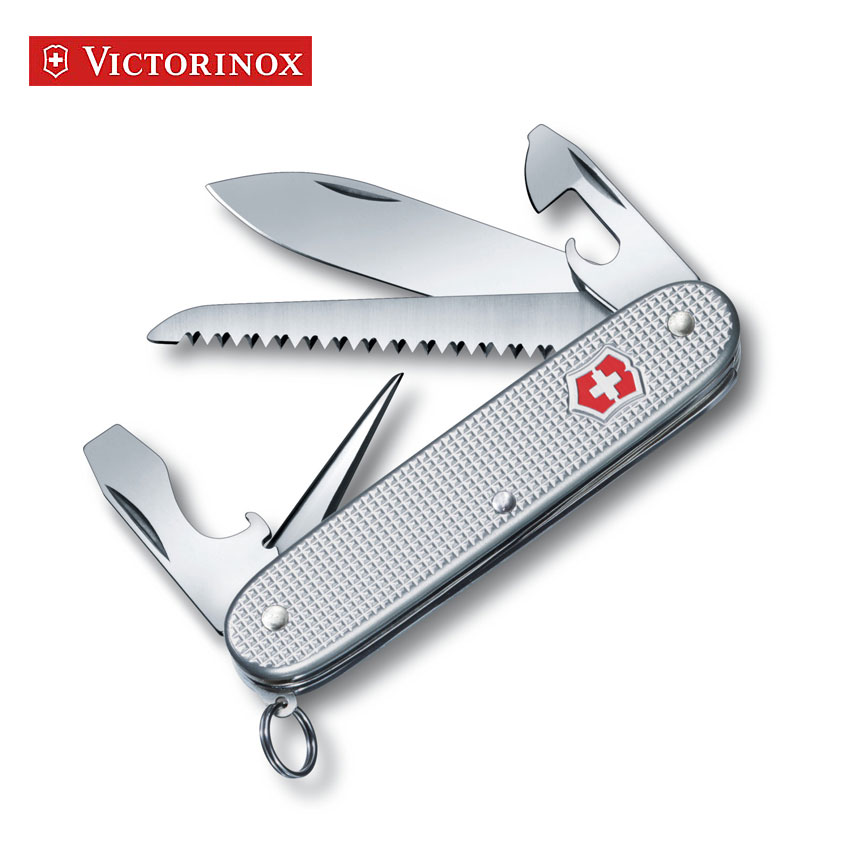 [VICTORINOX/ビクトリノックス]ファーマーALOX 0.8241.26 メーカー保証書付き マルチツール ナイフ 父の日 ナイフツール サバイバルナイフ 折りたたみ 携帯用工具 アウトドア プレゼント 人気 …