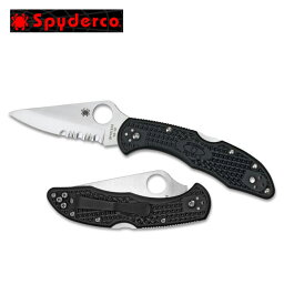 【スパイダルコ/Spyderco】C11BK　デリカ4◆ナイフ 折りたたみ 折りたたみナイフ サバイバルナイフ knife 折畳み キャンプ アウトドアナイフ 折り畳み 人気 フォールディング 刃物市場　送料無料◆