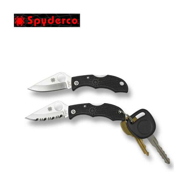 【送料無料】 スパイダルコ/Spyderco LBK3 レディバグ3ブラック ◆ナイフ 折りたたみ 折りたたみナイフ 折り畳み サバイバルナイフ knife 折畳み キャンプ Knife アウトドアナイフ 人気 おすすめ◆