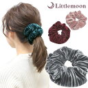追跡可能メール便★【シュシュ】コモド[ヘアゴム ベロア 光沢 上質 高級感 リッチ 気品 大人っぽい シンプル ヘアアレンジ 結婚式 パーティ ヘッドアクセ ヘ...