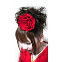 ヘッド 結婚【単色メリア直径12センチの ヘッドドレス】プリザーブドフラワー 髪飾り ブライダル【楽ギフ_メッセ入力】【髪飾り 成人式】