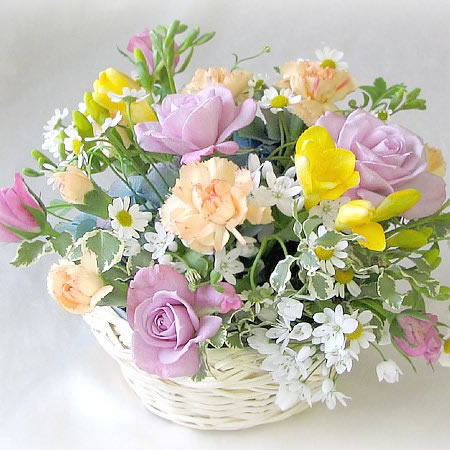 商品画像サービス付き☆贈ったお花が確認できて安心即日発送OK税込み送料無料☆店長におまかせ...