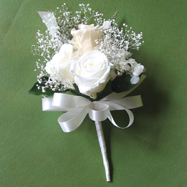 送料無料 （一部地域を除く）お供え用プリザーブドフラワーアレンジメント【お仏壇の花束】Mサイズ　お..