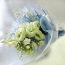 最短 翌日配達 14時まで(旧 あす楽 )【 お供え用 】生花 お供え お盆 花 店長におまかせ 花束 Sサイズ (ホワイト系) お悔やみ ギフト 法事 お彼岸...