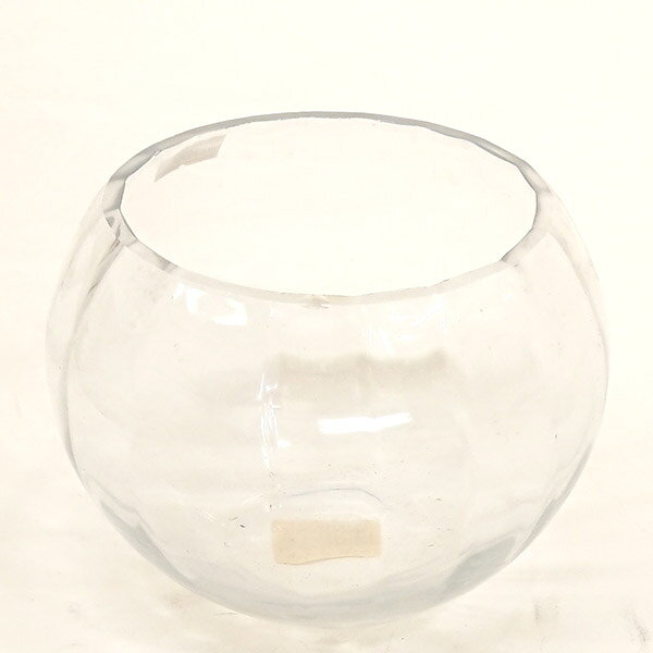 ・ガラス製のオシャレな器です。 《商品詳細》 寸法：直径約15cm×高さ約11.5cm
