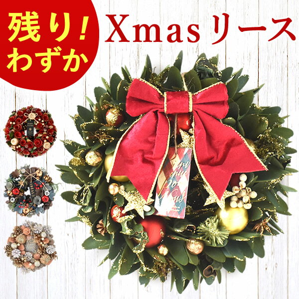 クリスマスリース オーナメント リース 玄関 外 飾り 北欧 おしゃれ ホワイト グリーン フラワーリース ドライフラワー 2023 可愛い 大きい Lサイズ lサイズ 特大 プレゼント ギフト ウェルカム 玄関リース 装飾 Xmasのサムネイル