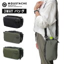 ショルダーバッグ 斜め掛け 軽量 小さめ メンズ レディース 2層式3way ムスタッシュ JHJ-4616 縦型 横型 2way 撥水加工 止水ファスナー ミ...