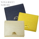 ギフトラッピング無料 二つ折り財布 レディース ニナリッチ NINA RICCI ニナ リッチ ルーンパース 085-1003 (085-1053) 日本製 本革 牛革 レザー 折り財布 女性 プレゼント ブランド正規品