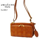 zucchero filato ズッケロ フィラート ショルダーバッグ 48917 お財布ポシェット 本革 レザー レディース 女性 プレゼント ギフトラッピン...