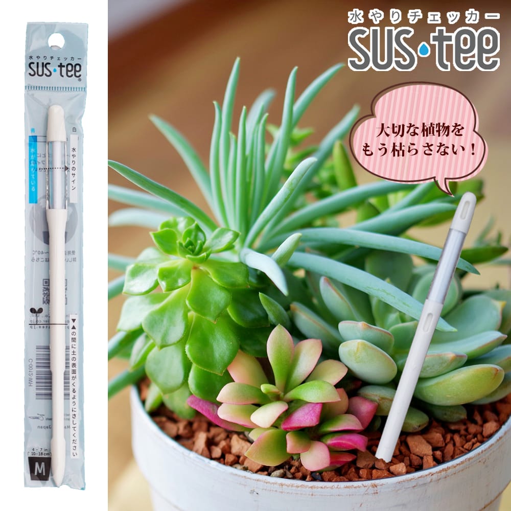 サスティー (水やりチェッカー)ホワイトMサイズ