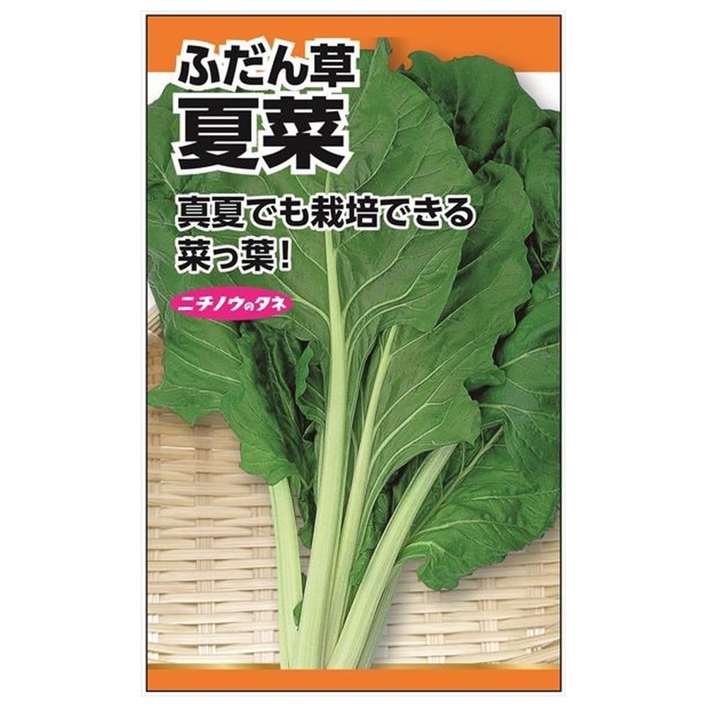【夏菜（ふだん草）】 種・小袋 （10ml） 固定種