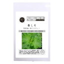 【有機種子】 青しそ S 1.8g 種蒔時期 3月(温床)4~6月初旬