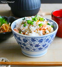 福々くらわんか碗11.5cm染付青海波有田焼