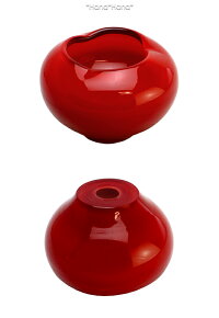 津軽びいどろアミューズアオモリボウル7.5cmアップル型レッド