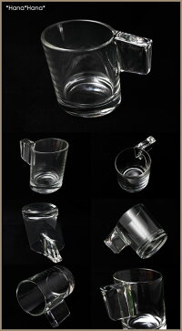 ガラスピサ斜めエスプレッソカップ80ml