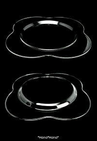 フォスカーリホールケーキプレート内径20cm30cmガラス