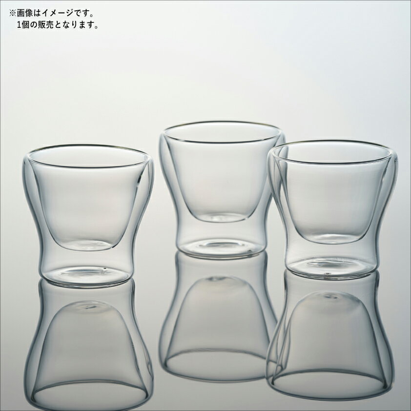【クーポン配布中】耐熱ダブルガラス ショパン ミニグラス 110ml (お取り寄せ品）// ガラス ガラス食器 食器 グラス …