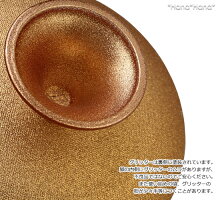 グリッターケーキスタンド33cmコッパーガラス