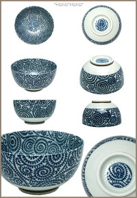 藍染タコ唐草/13cmお好み丼(小)