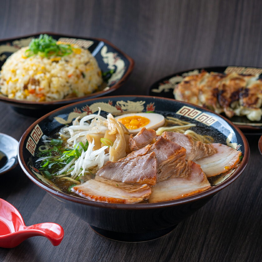 楽天市場】ラーメン どんぶり 龍 黒の通販
