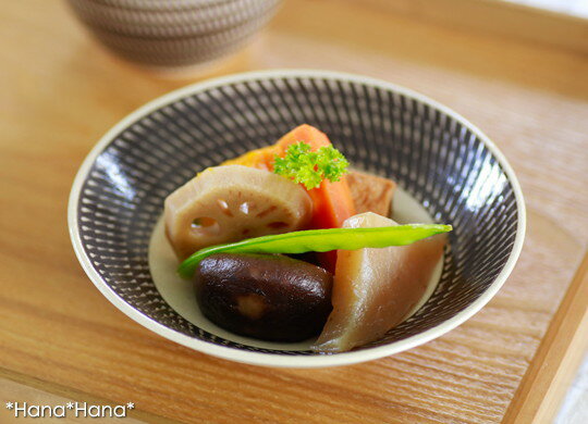 カンナ ブラウン 平鉢 14cm 波佐見焼 //和食器 小鉢