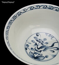 赤絵万暦鳳凰ラーメン丼18.5cm(軽量)波佐見焼