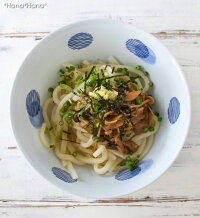 ブルー染丸紋ラーメン丼18.5cm(軽量)波佐見焼