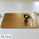 【クーポン配布中】長角フラットプレイスマット L 折敷 45.5cm (ゴールド洋金箔) 漆器//和食器 食器 正月 ランチョンマット ランチマット ハレの日 お祝い 誕生日 マット テーブルマット お盆 トレイ トレー おしゃれ かわいい シンプル 豪華 華やか 長角盆 テーブルウェア