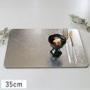 【クーポン配布中】長角フラットプレイスマット S 折敷 35cm (シルバー洋銀箔) 漆器//和食器 食器 正月 ランチョンマット ランチマット ハレの日 お祝い 誕生日 マット テーブルマット お盆 トレイ トレー おしゃれ かわいい