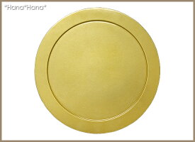 丸サービングトレー30cmゴールド漆器