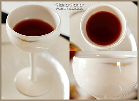 食前酒杯変根来(オフホワイト)M漆器
