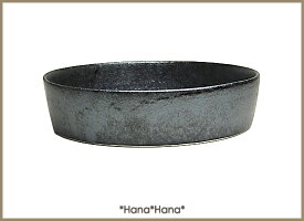 【銀黒回角】切立中鉢