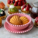【クーポン配布中】ティアラ ボウル&ソーサー スイートピンク 食器 おしゃれ オシャレ 可愛い 使いやすい おもてなし カフェ カフェ風 モダン 北欧 陶器 美...