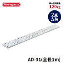 【AD-31】長谷川工業 ハセガワ hasegawa 足場板 アルステージ 最軽量タイプ 滑りにくい 1m 100cm 2点支持