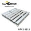 【AP42-1111】長谷川工業 ハセガワ hasegawa アルポーター Alporter アルミパレット フォークリフト 片面四方差 組立式 軽量 食品 水産 製薬 精密機器 工場 物流業界 自動倉庫 組立簡単 12,000円