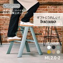 【 ML2.0-2 (DM) 】lucano ルカーノ 踏み台 踏台 脚立 インテリア スツール 自立型 長谷川工業 2step 2段 ダスティミント 店舗備品...