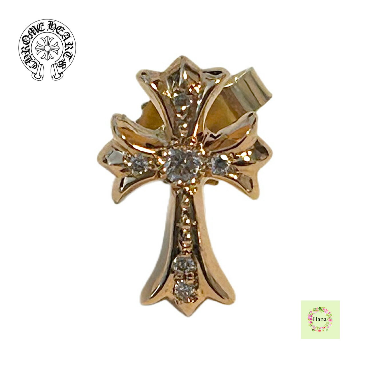 楽天市場】クロムハーツ 22k(モチーフクロス)(ピアス|メンズ 楽天市場】クロムハーツ 22k(モチーフクロス)(ピアス|メンズ