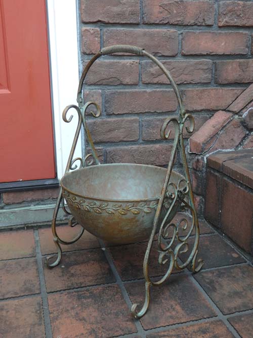 雑貨 ガーデニング ガーデン『アイアン！フラワーバスケットスタンド』