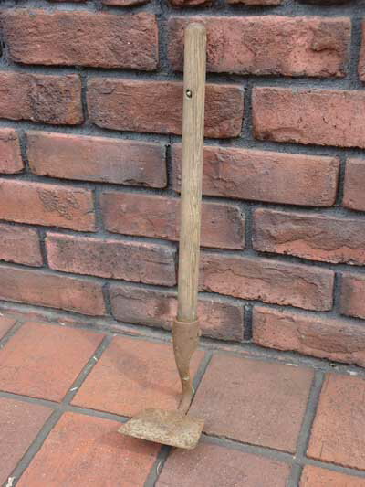 アンティーク 雑貨 バスケット アイアンお花 ガーデニング ガーデン【花遊び】『Garden Hoe（くわ）』