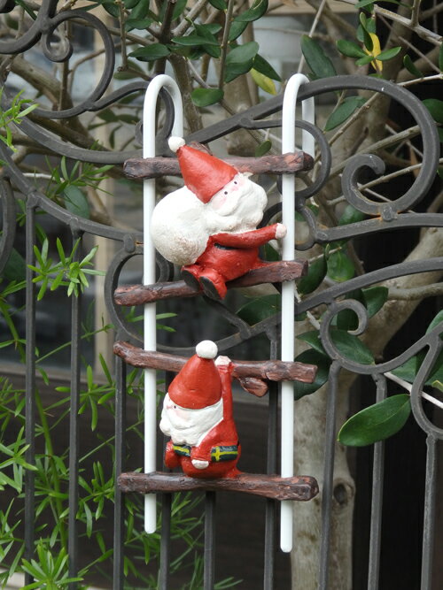 クリスマス ガーデニング ガーデン『happy！はしごサンタ2！』