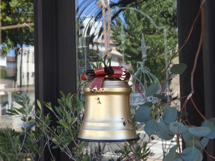 ガーデニング雑貨 ガーデン リース ベル フラワー『クラシック ベル！ゴールド』