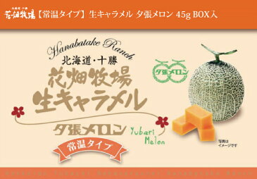 ★楽天スーパーセール★【常温タイプ】花畑牧場 生キャラメル 夕張メロン 45g BOX入【冷蔵配送】