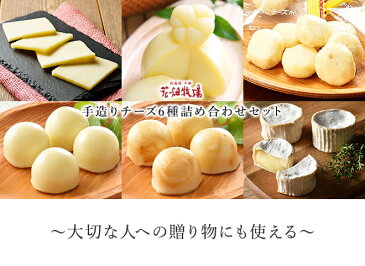 【ギフト】 花畑牧場 手造りチーズ6種詰め合わせセット【冷蔵配送】