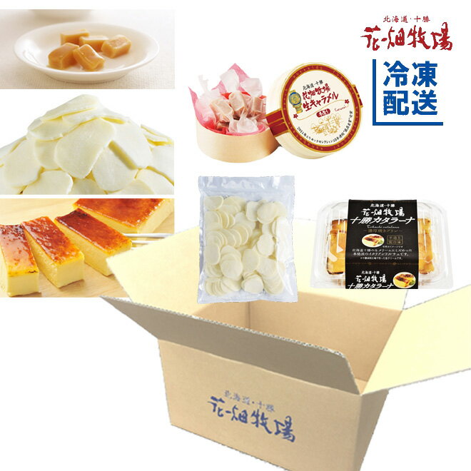 花畑牧場　わくわく・ドキドキ！お楽しみ福袋 J（生キャラメル＆メダルモッツァレラチーズ＆カタラーナ他）【冷凍配送】のサムネイル