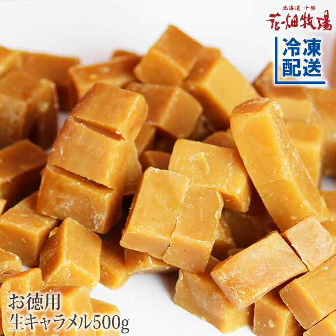 ■生キャラメルプレーン 【内容量】500g 【賞味期限】製造日より365日 【保存方法】-18℃以下で冷凍保存 【原材料名】クリーム（国内製造）、生乳、水あめ、砂糖、バニラビーンズ、（一部に乳成分を含む） 【製造者】株式会社 花畑牧場　北海道河西郡中札内村元札内東4線311‐6