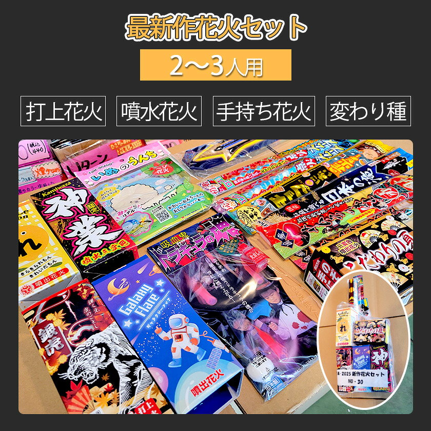 オギャー！生まれたて★最新作花火★2025-26年度版花火詰め合わせ2〜3人分（花火セッ...