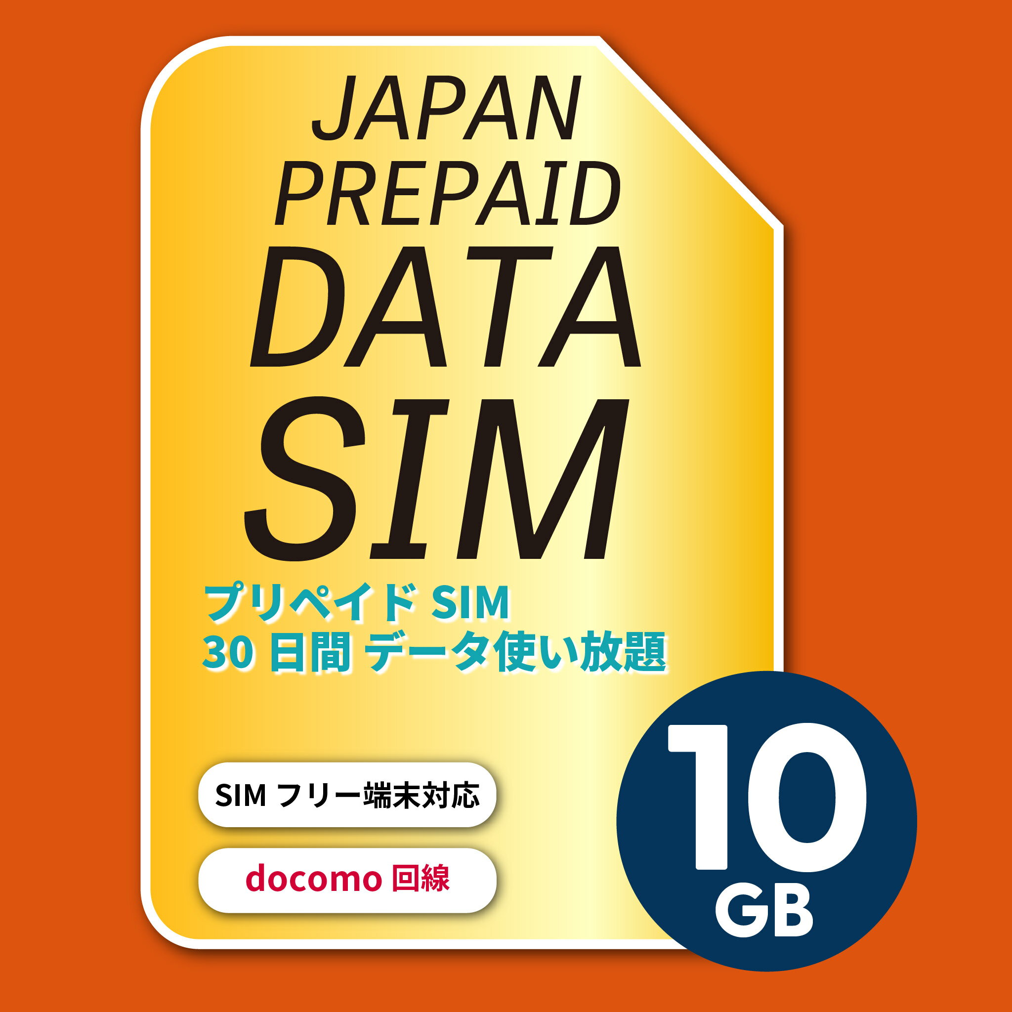 docomo ץڥSIM10GB (N+30) ץڥSIMɡʰSIM