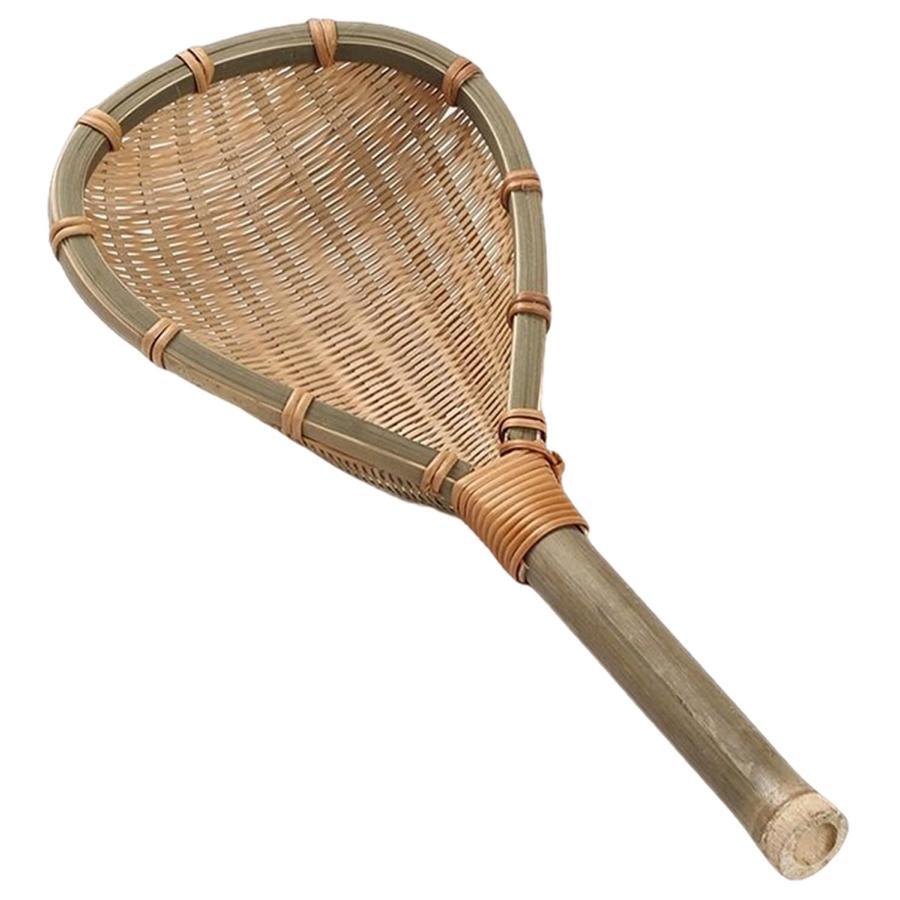 ざるボウル おたま メッシュ ストレーナー パスタ スプーン 麺 ストレーナー 水切り スプーン 竹 スト..