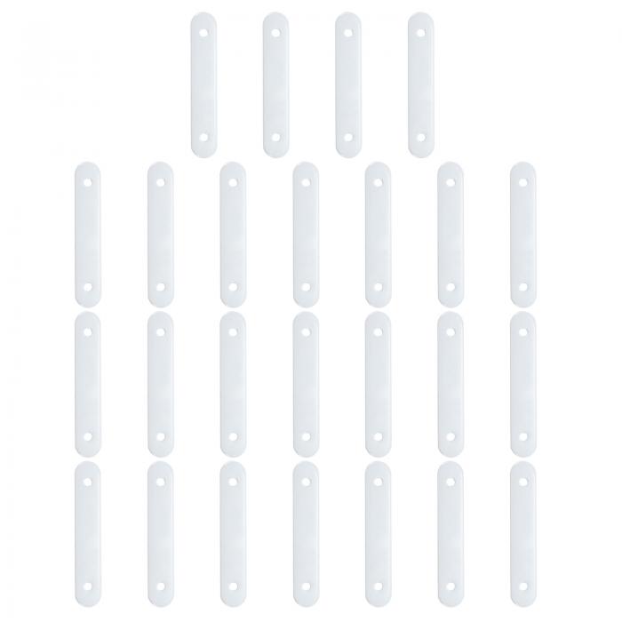 カーテンウェイト 40g カーテンアイアンの重量 浴室 ホームカーテン テーブルクロス フラッグ用 ホワイ..